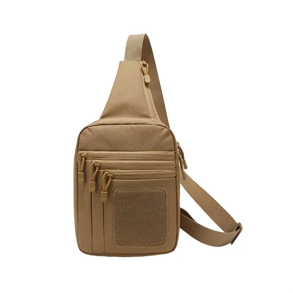 Waterproof Multi-Pocket Adjustable Strap Tactical Chest Bag