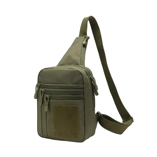 Waterproof Multi-Pocket Adjustable Strap Tactical Chest Bag