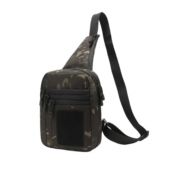 Waterproof Multi-Pocket Adjustable Strap Tactical Chest Bag