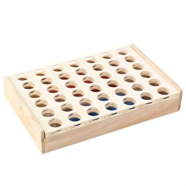 Wood Go Board Game 4 Pieces In A Row Board Game