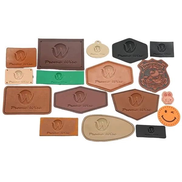 Soft Durable Custom Leather Clothing Labels for Garments