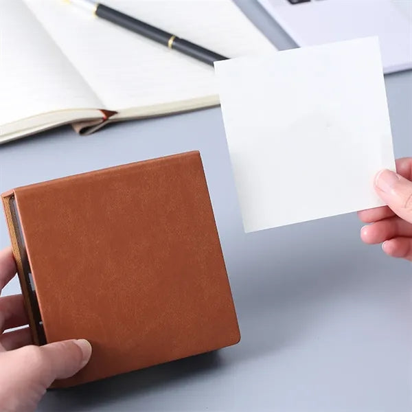 Portable Lid Holder Memo Pad Organizer Include 140 Sheets