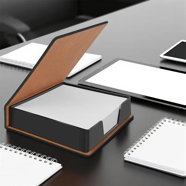 Portable Lid Holder Memo Pad Organizer Include 140 Sheets