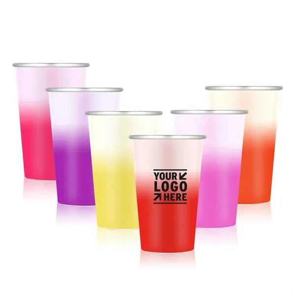 Color Changing Aluminum Cup
