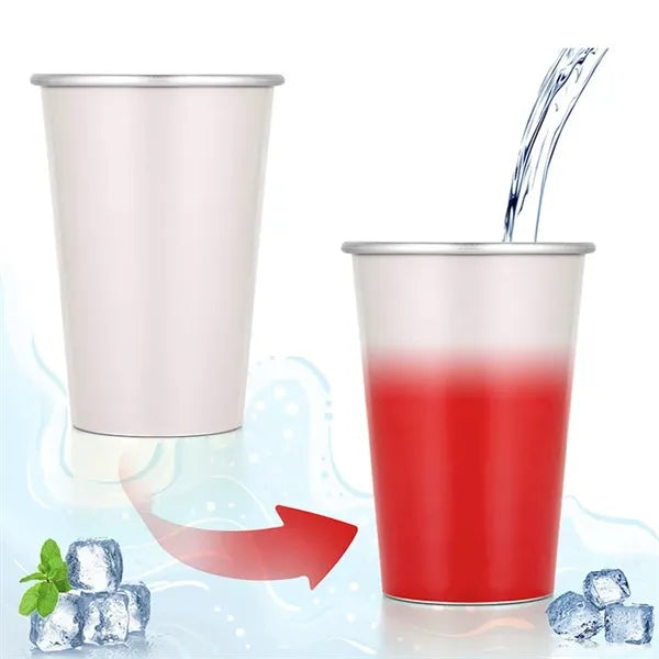Color Changing Aluminum Cup