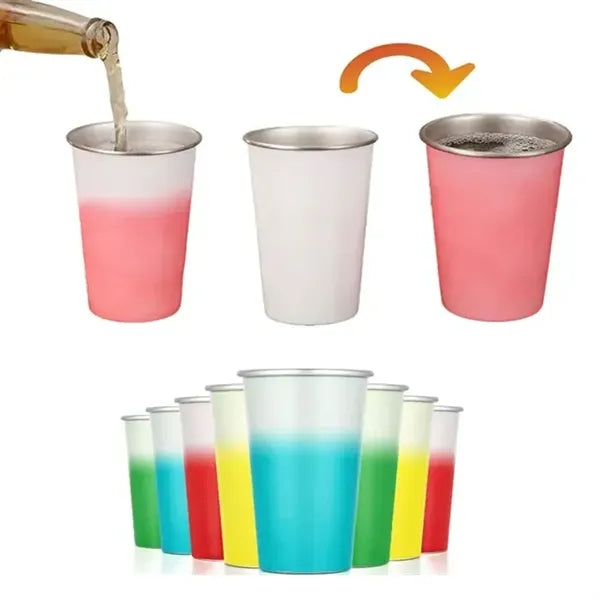 Color Changing Aluminum Cup