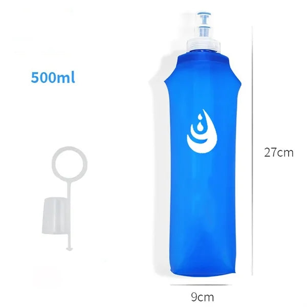 Folding Soft Flask Lightweight Water Bottle