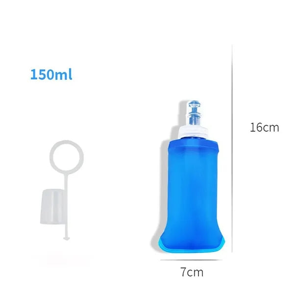 Folding Soft Flask Lightweight Water Bottle