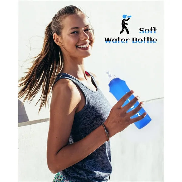 Folding Soft Flask Lightweight Water Bottle