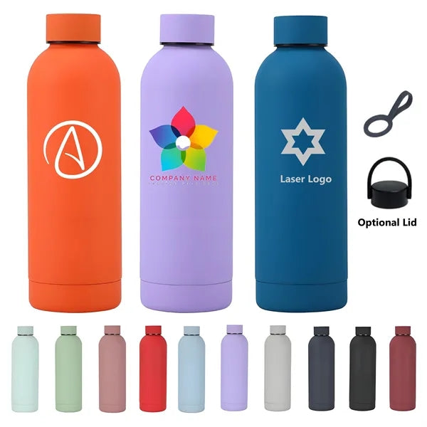 17oz Blair Stainless Steel Bottle with Silicone Lid