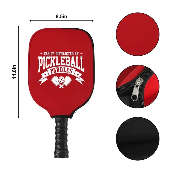 3mm Neoprene Pickleball Paddle Cover- 8.5" x 11.8"