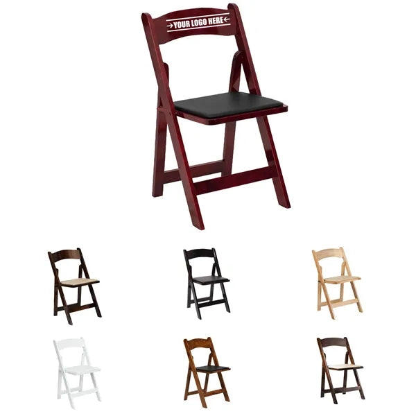 Folding Chairs with Padded Seat Heavy Duty Resistant