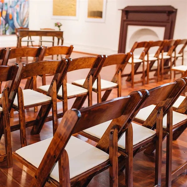 Folding Chairs with Padded Seat Heavy Duty Resistant