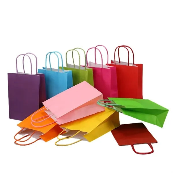 Natural Kraft Paper Shopper Tote Bag
