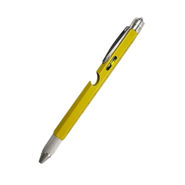 9-in-1 Multi Tool Pen with LED Light and Bottle Opener
