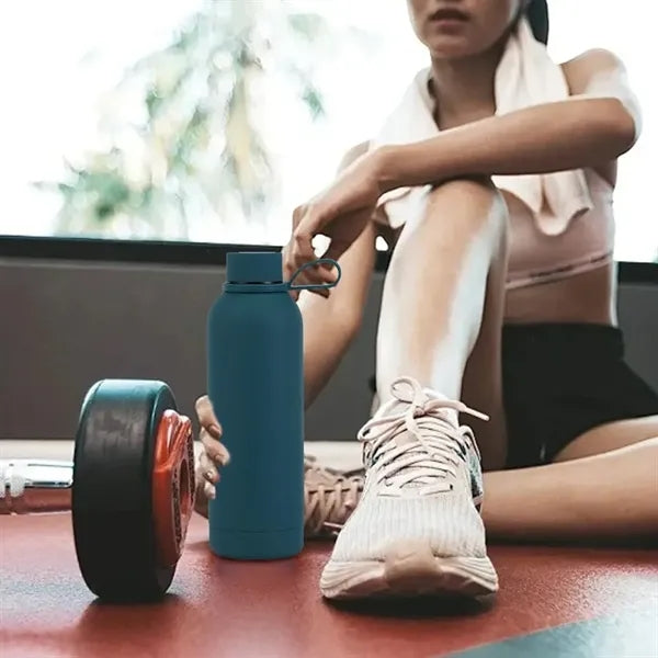 17oz Blair Stainless Steel Bottle with Silicone Strap Handle
