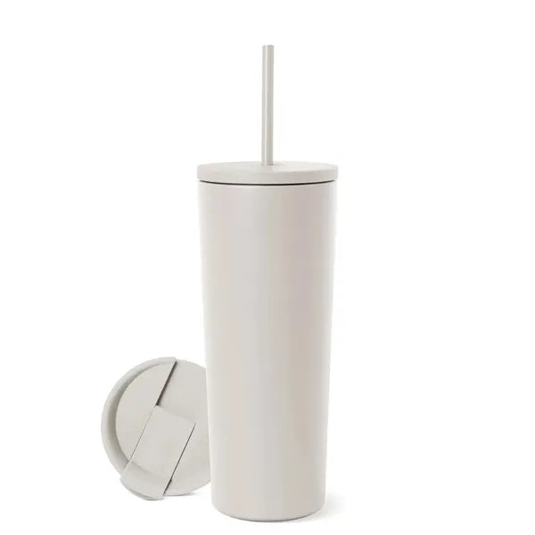 20oz Insulated Stainless Steel Travel Mug with Two Lids