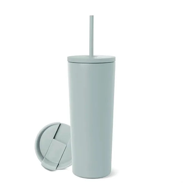 20oz Insulated Stainless Steel Travel Mug with Two Lids