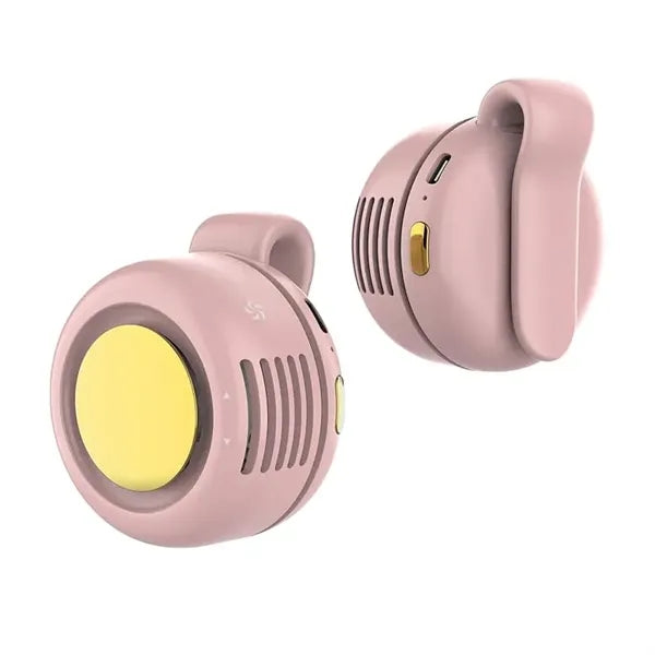 Portable Silent Mini Bladeless Fan Clip On