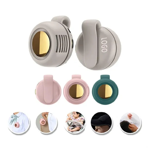 Portable Silent Mini Bladeless Fan Clip On