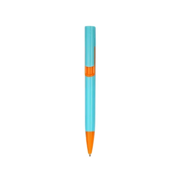 Candy Color Push-Button Lightweight Plastic Ballpoint Pen