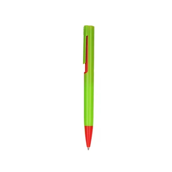Candy Color Push-Button Lightweight Plastic Ballpoint Pen