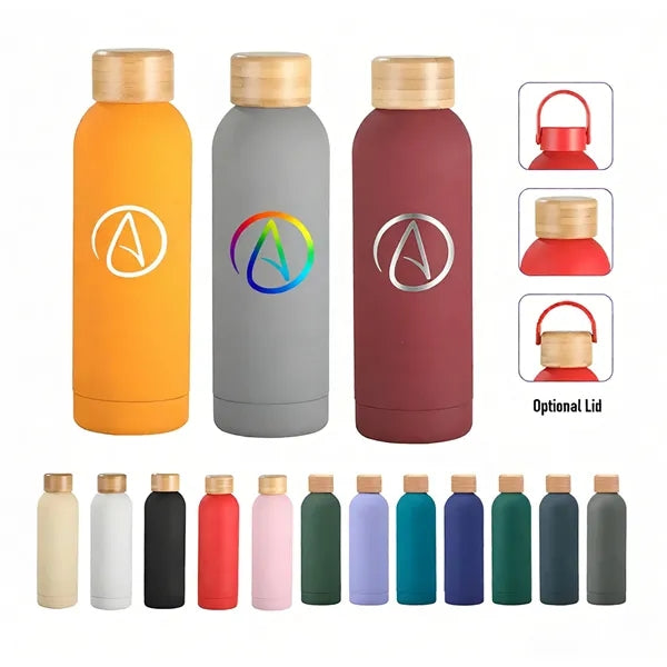 17oz Blair Stainless Steel Bottle with Bamboo Lid