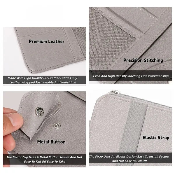 Car Sunshade Storage Clip