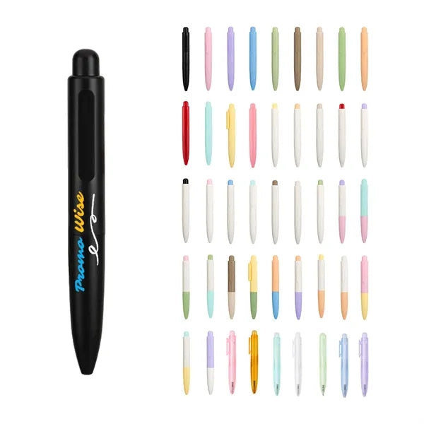 Smooth Writing Quick-dry Push-Type Mini Pocket Pen
