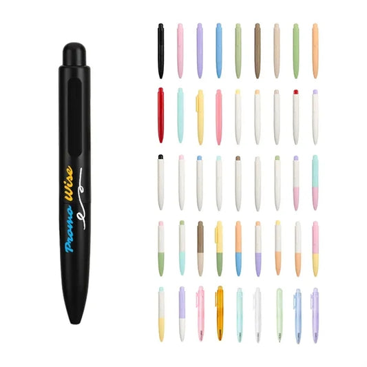 Smooth Writing Quick-dry Push-Type Mini Pocket Pen