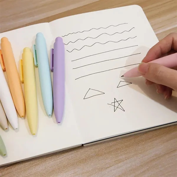 Smooth Writing Quick-dry Push-Type Mini Pocket Pen