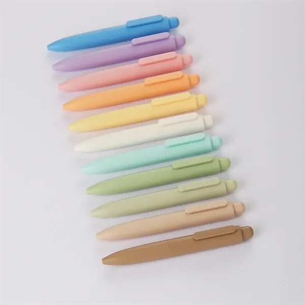 Smooth Writing Quick-dry Push-Type Mini Pocket Pen