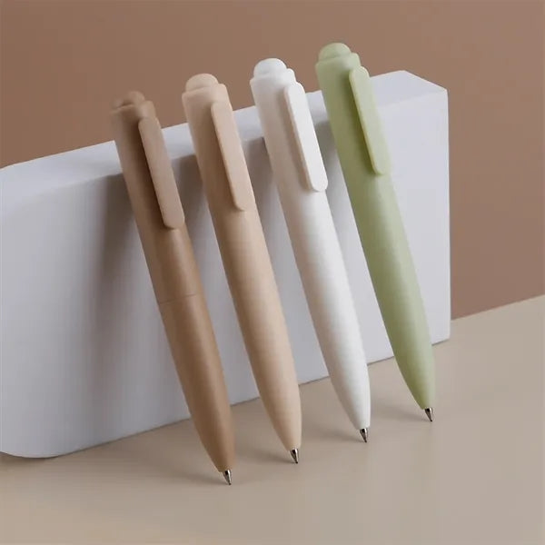 Smooth Writing Quick-dry Push-Type Mini Pocket Pen