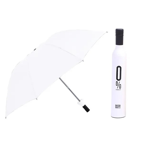 Portable Folding Custom Wine Bottle Umbrella