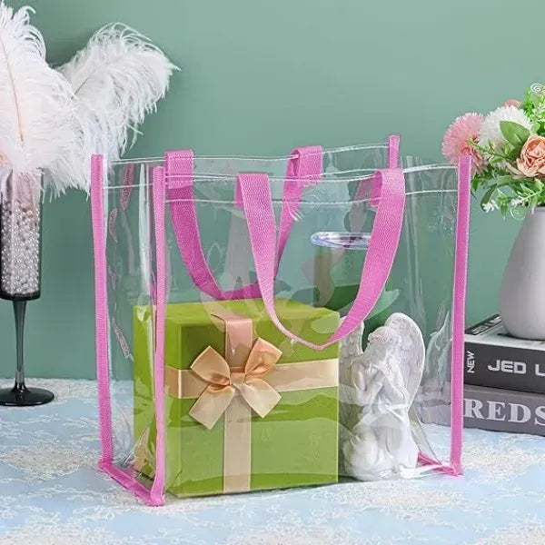 Clear Vinyl Stadium Tote Bag