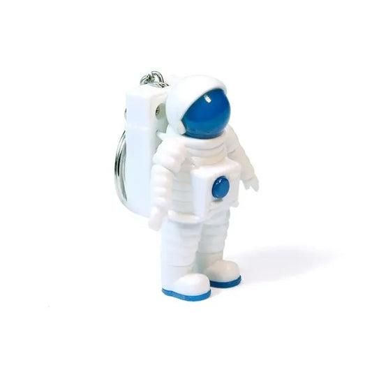 Luminous Astronaut Keychain, Glow-in-the-Dark Space Bag