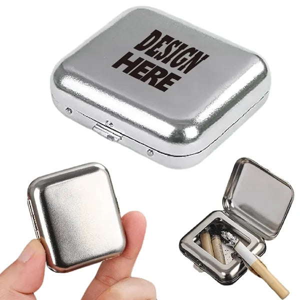 Portable Pocket Ashtray With Lid