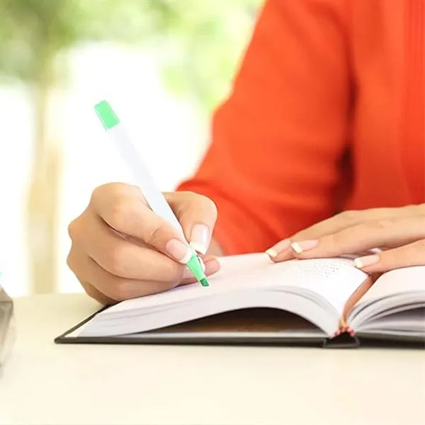 5-color non-bleed highlighter pen set for school & office