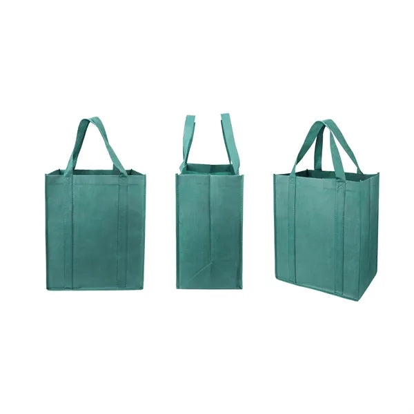 Large Non Woven Grocery Tote Bag With PE Bottom Board