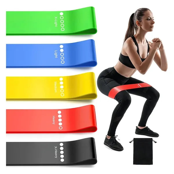 Exercise Bands with 5 Resistance Levels