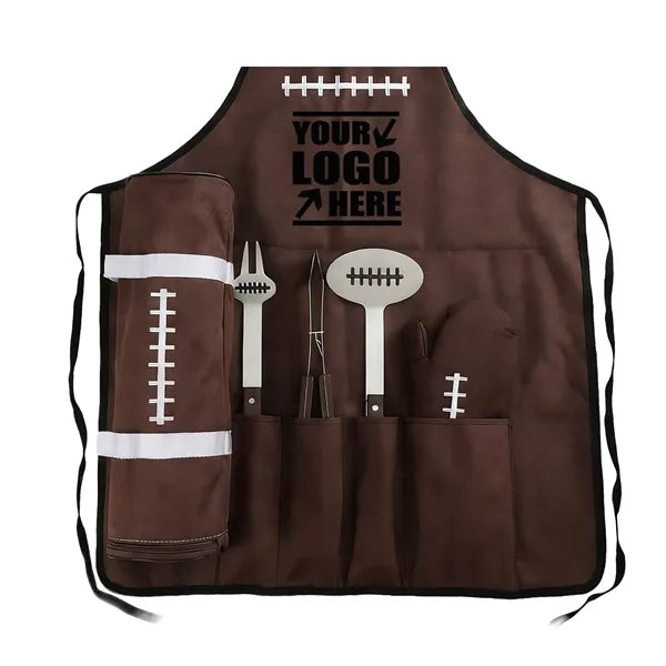 Rugby Grilling Gifts Set for Men BBQ Accessories