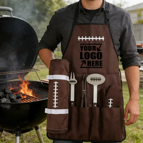 Rugby Grilling Gifts Set for Men BBQ Accessories