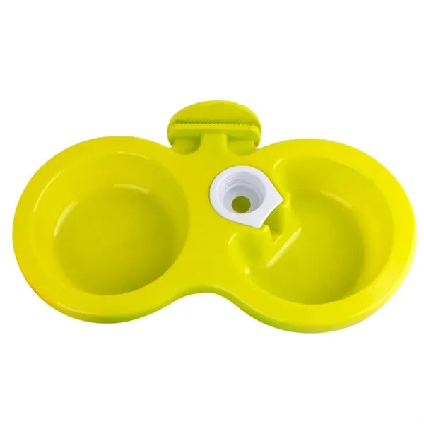 Dual Pet Feeding Bowl