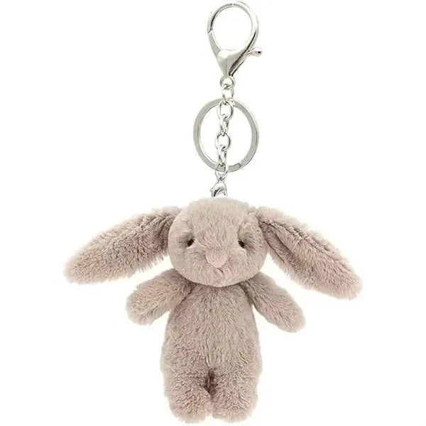 Cute Bunny Plush Keychain