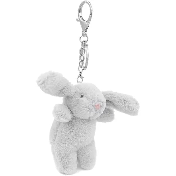 Cute Bunny Plush Keychain
