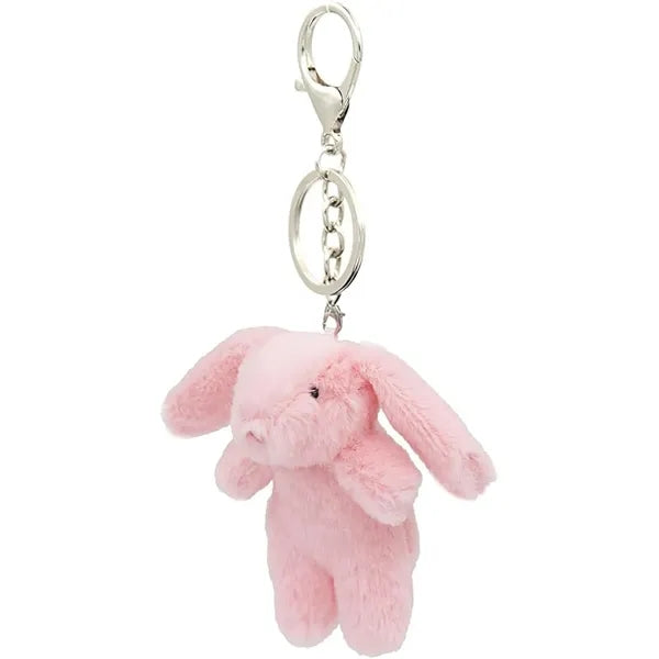 Cute Bunny Plush Keychain