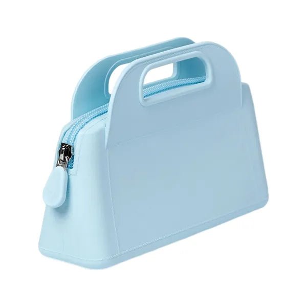 Mini Silicone Makeup Bag Portable Waterproof Cosmetic Pouch