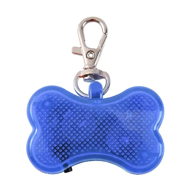 Reflective LED dog collar light