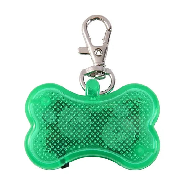 Reflective LED dog collar light