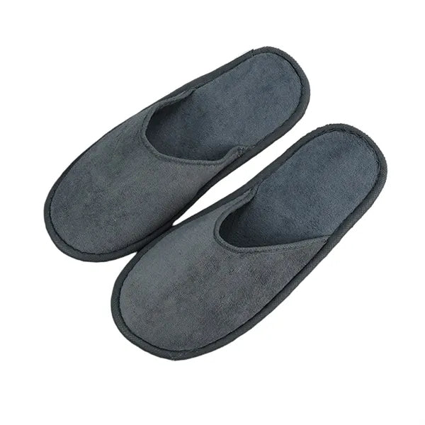 Anti-Skid Sole Disposable Soft Fine Cotton Velvet Slippers